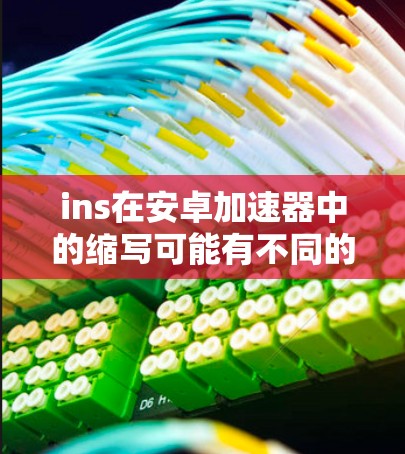 ins在安卓加速器中的缩写可能有不同的含义,具体取决于加速器的功能和设计。以下是一些可能的解释 ins在安卓加速器中的缩写可能有不同的含义,具体取决于加速器的功能和设计。以下是一些可能的解释