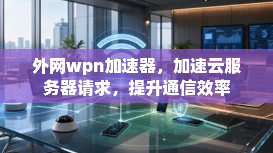 外网wpn加速器，加速云服务器请求，提升通信效率
