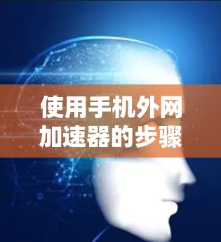 使用手机外网加速器的步骤如下