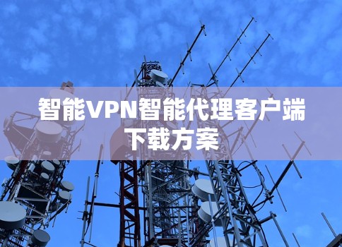 智能VPN智能代理客户端下载方案