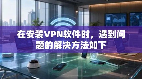 在安装VPN软件时，遇到问题的解决方法如下