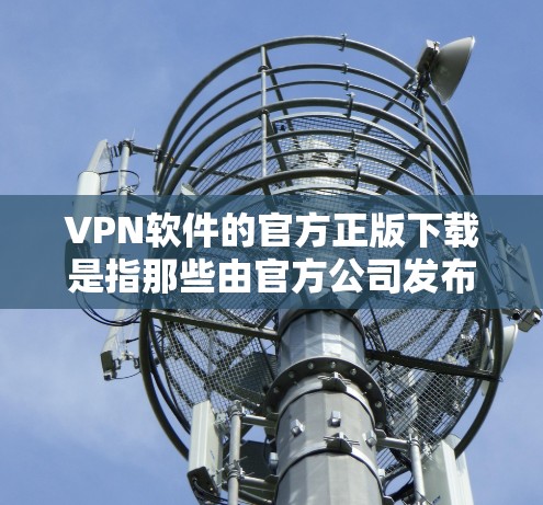 VPN软件的官方正版下载是指那些由官方公司发布的、经过严格审核和认证的VPN软件。这些软件通常是由专业的VPN服务提供商技术支持，能够提供安全、可靠和丰富的VPN功能